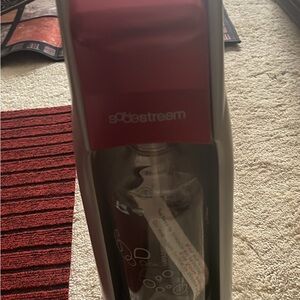 Red Sparkling Water Maker